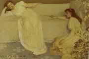 James Mcneill Whistler Symphonie in Wieb Nr. 3 Germany oil painting artist